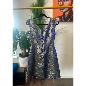BNWT AG Phillips A-Line Patterned Dress - Size 2
